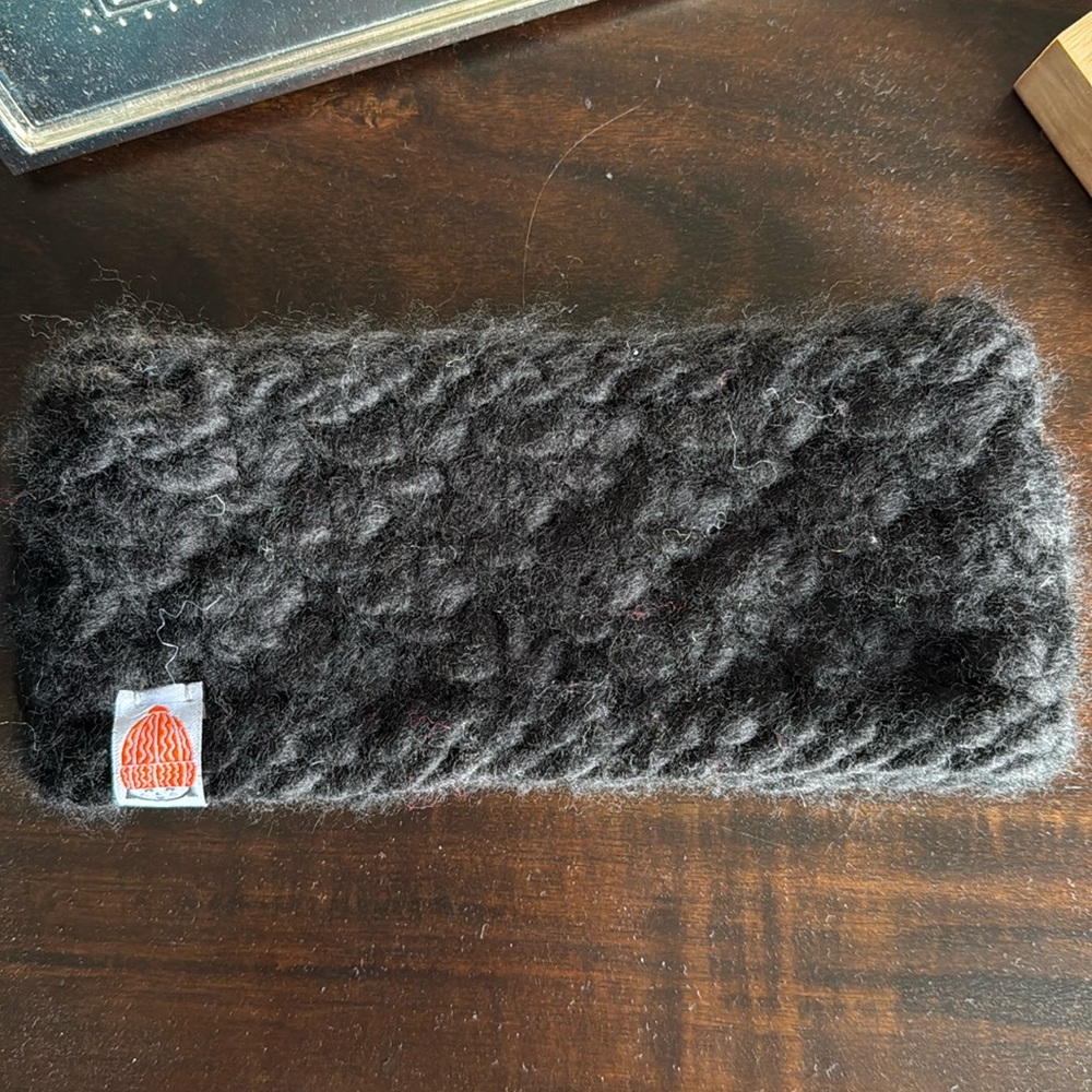 Shit that I Knit black headband